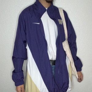 VINTAGE NIKE PURPLE UW TRACK JACKET 😳🔥